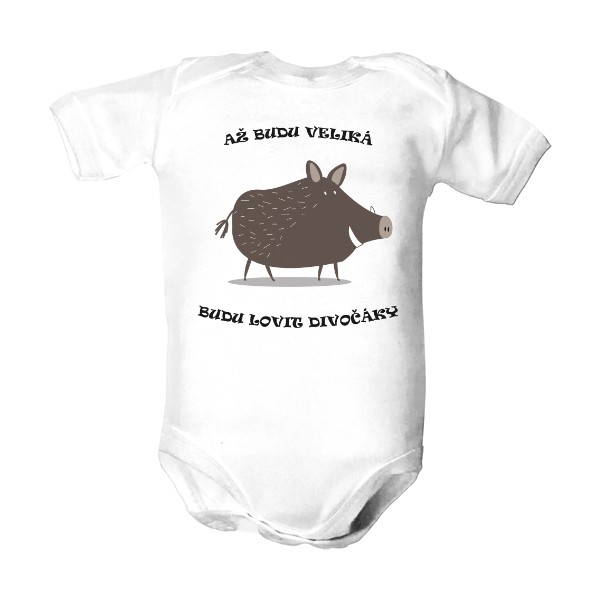 Až budu veliká budu lovit divočáky