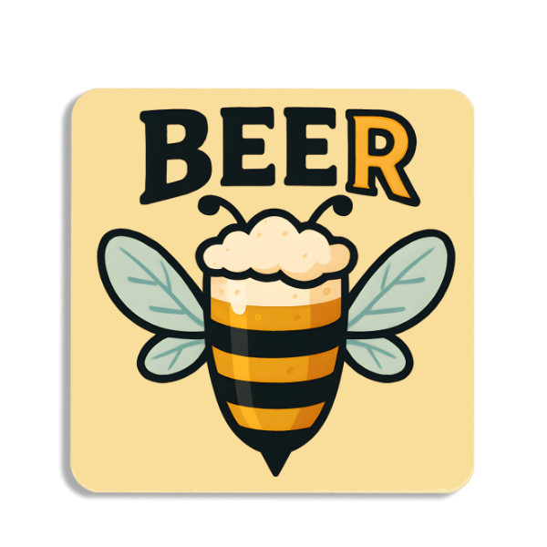 Podtácek  s potiskem Beer podtácek