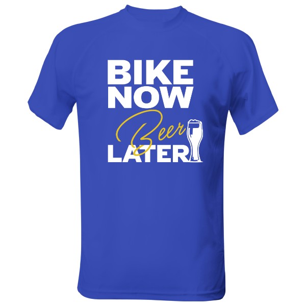 Bike now, beer later