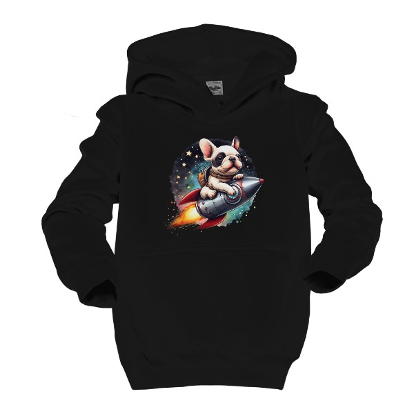 Dětská mikina Buldoček raketa2