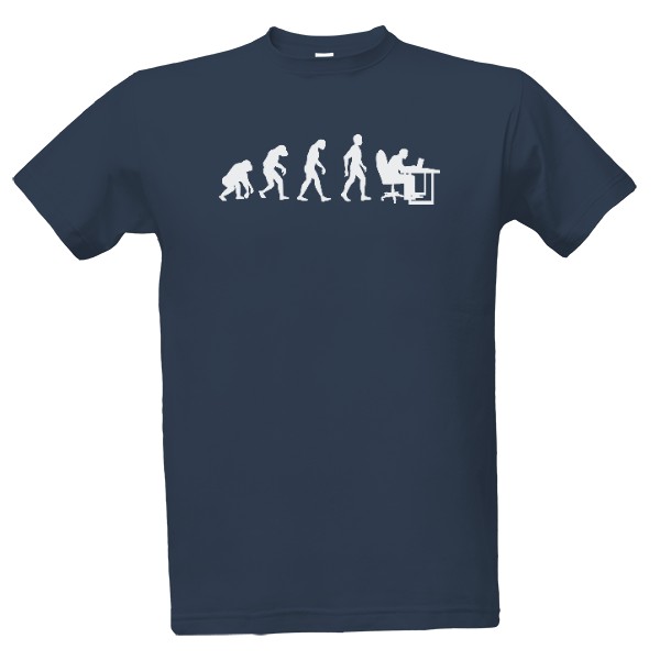 Funny tshirt evolution of the gamer programmer 