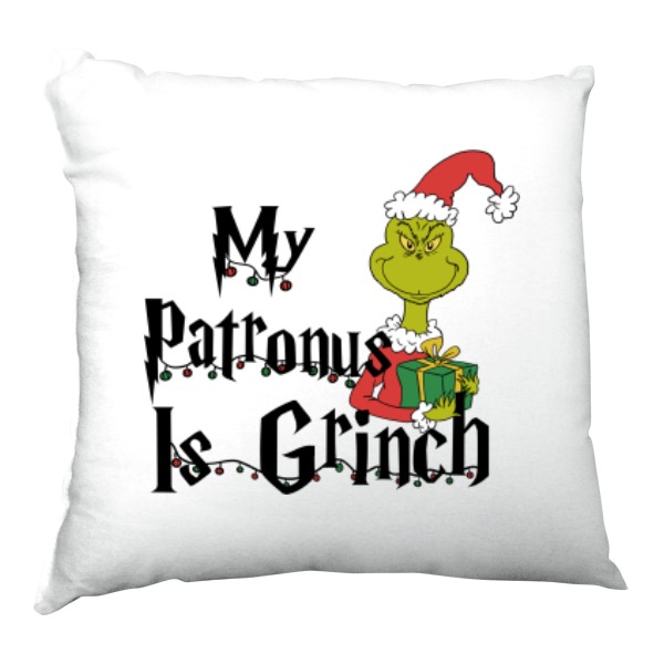 Grinch Patronus polštářek