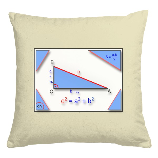Matematický polštář Pythagorova věta