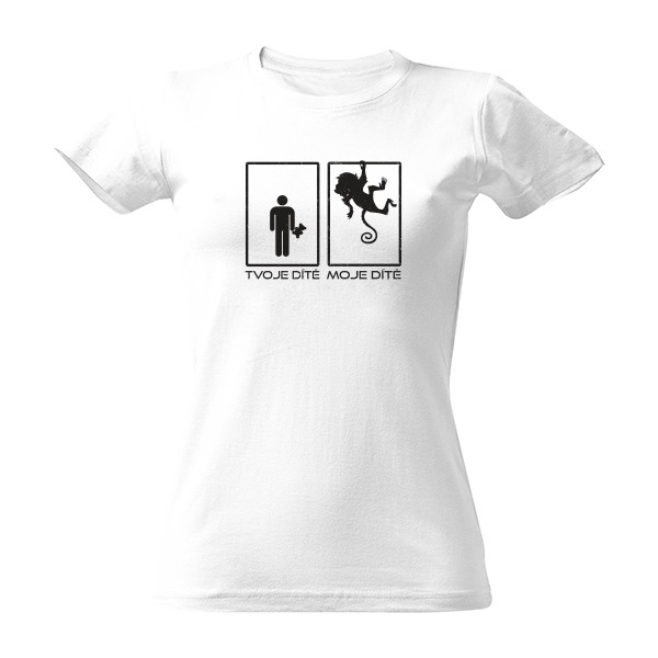 Miluju svoje opičí dítě