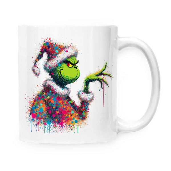 Stříkance barev Chrinch hrnek