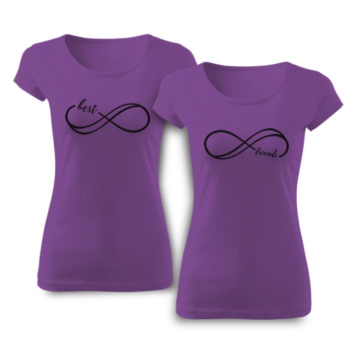 Trička pro kamarádky Navždy